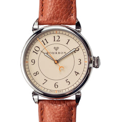 Rue Canal Watch - Cream Dial Face Closeup